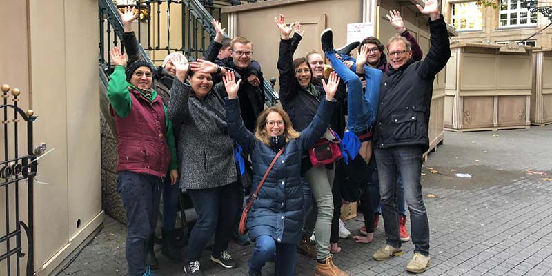 Das HörTeam beim Firmenevent